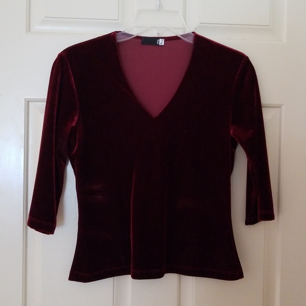 Velvet blouse